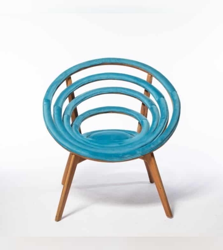 Spiral כורסא טורקיז