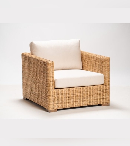 Paris כורסא מראטן טבעי