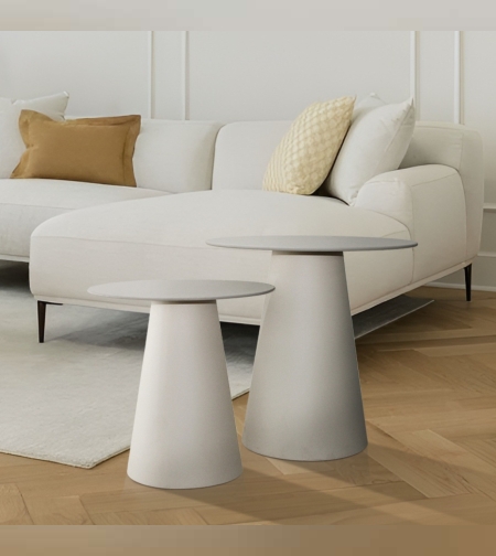 סט סטנדים ברזל ופלטה עליונה ברזל -אייבורי