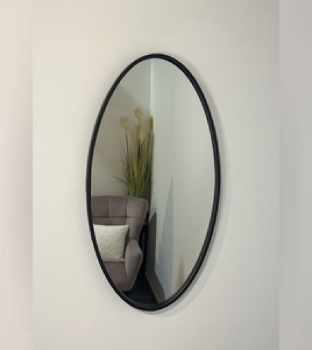 מראה אלגנטית בצבע שחור דגם רן