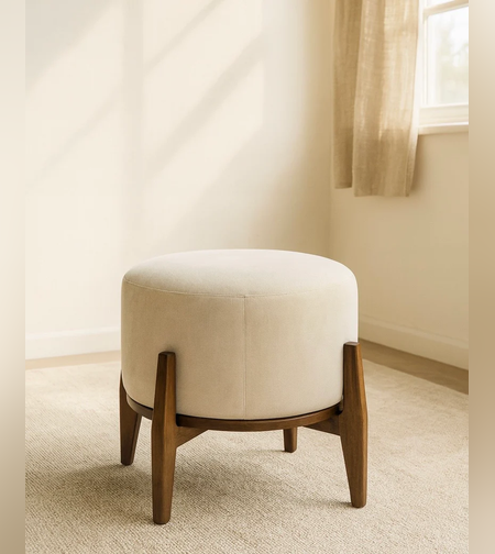 סטול / שולחן צד דגם קבאנה עץ בגוון אגוז