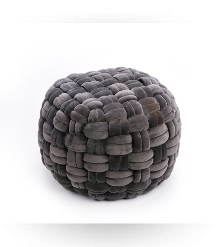 פוף לופט אפור כהה