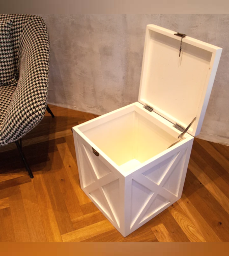 ארז אחסון מעץ מנגו מלא n/d/v