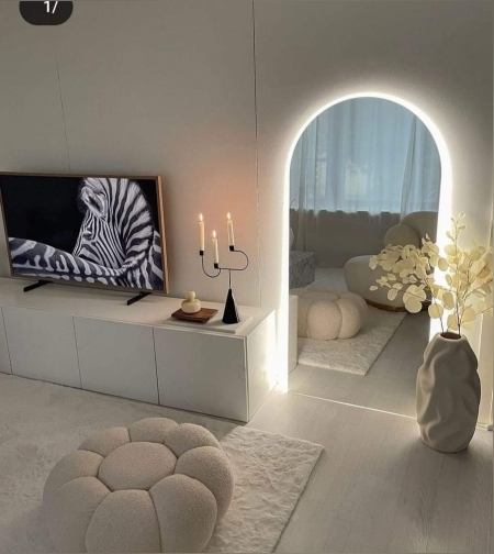 מראה קשת עם לד-180/70