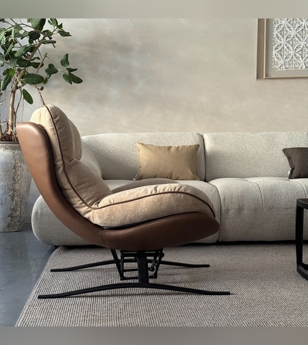 כורסא נדנדה לארי בד בז