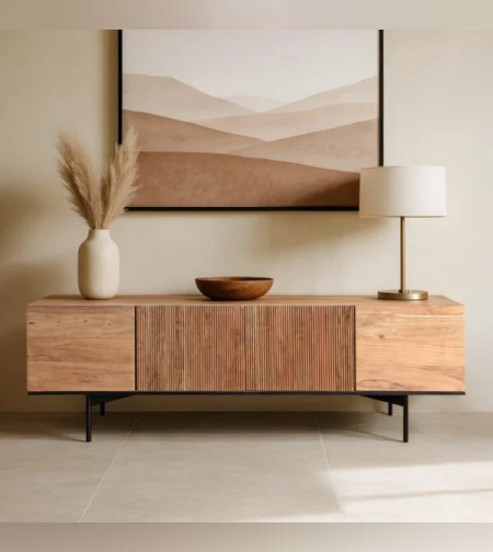 מזנון עץ בעיצוב כפרי