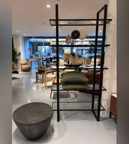 ספרייה “אנדריאה” שחור 100/40/200 ס”מ – L.P.D