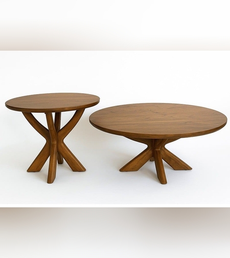 סט שולחנות סלון דגם 