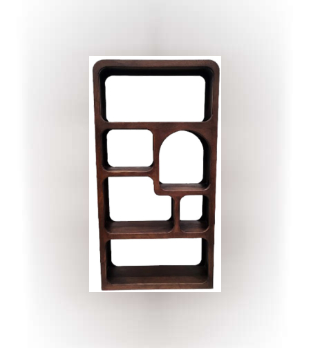 ארון מדפים פרימיטיב וולנאט