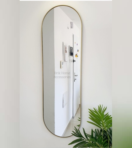 מראה מסגרת זהב