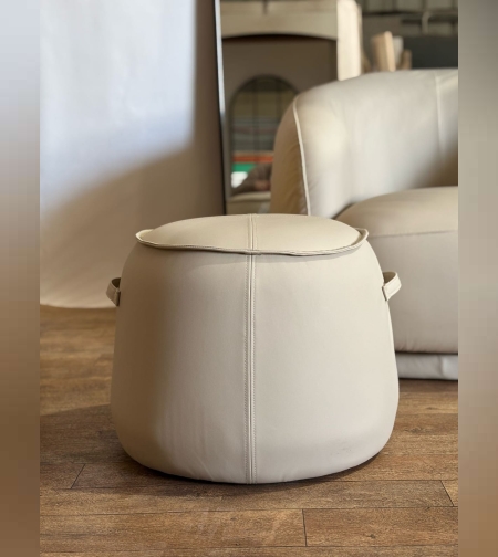 הדום עגול צבע בג