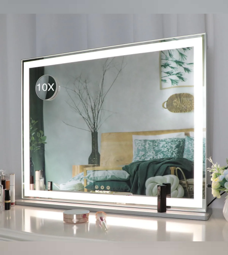 מראה עם תאורה דגם לורי 72/56 ס