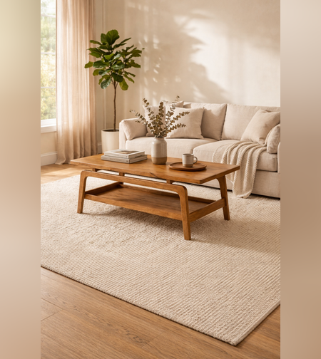 שולחן סלון מעץ מנגו בעיצוב מודרני – 1699