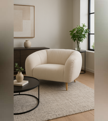 כורסה ונילה – שמנת