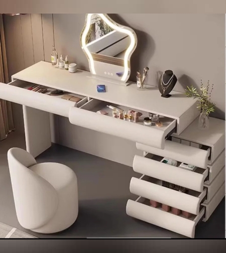 פינת איפור מפוארת לבן - דגם איילת(הזמנה מוקדמת)