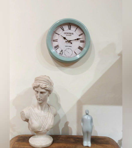 שעון מתכת סנטרלקוטר 30סמ