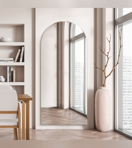 מראה מרחפת בצורת קשת