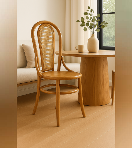 Ricardo כסא אוכל מעץ טיק