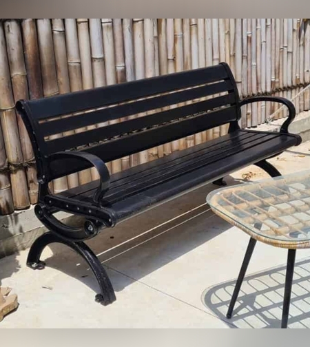 Hudson ספסל אלומיניום ברונזה 150 ס