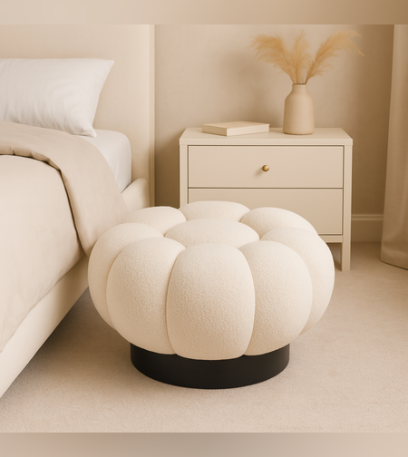 הדום בצורת פרח צבע אופוויט