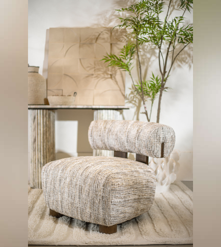 כורסה אירוח צבע קפוצ'ינו