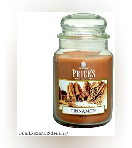 CINNAMON (L) - PRICE'S CANDLES