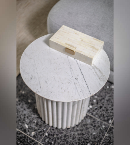 שולחן סטרייפס מארבל ווייט