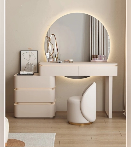 פינת איפור מפוארת לבנה- דגם לני(הזמנה מוקדמת)