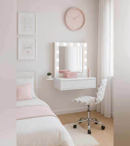 קונסולת איפור תלויה – 60 ס