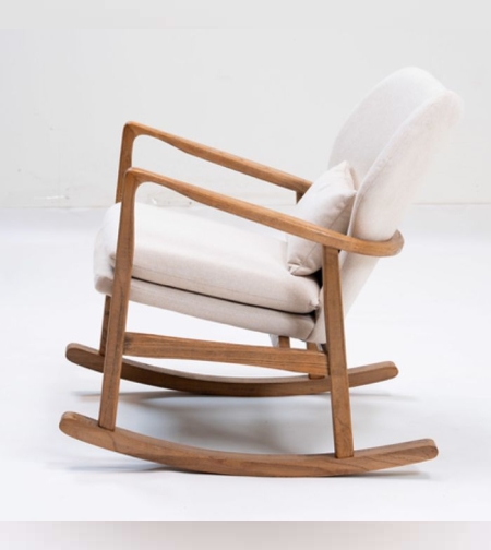 Kyla כורסא נדנדה בגוון בז'