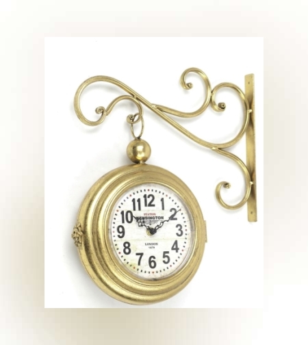 שעון רכבת אורך 40 ס''מ זהב