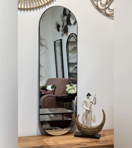 מראה לקיר במסגרת מתכת 40/2.5/130 ס