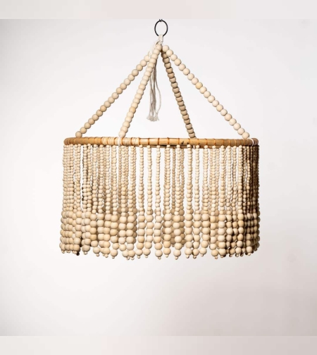 אהיל חרוזי עץ טבעי DENVER L