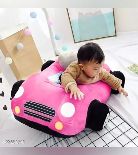 ספה מכונית לילדים-דגם ורוד