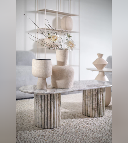 שולחן סלון סטרייפס מארבל