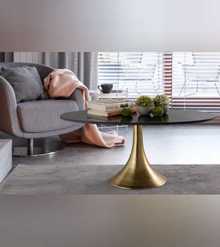 שולחן שיש אובלי דגם סידני