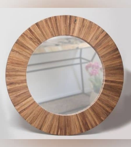 Banana מראה עגולה עלי בננה קוטר 120 ס״מ