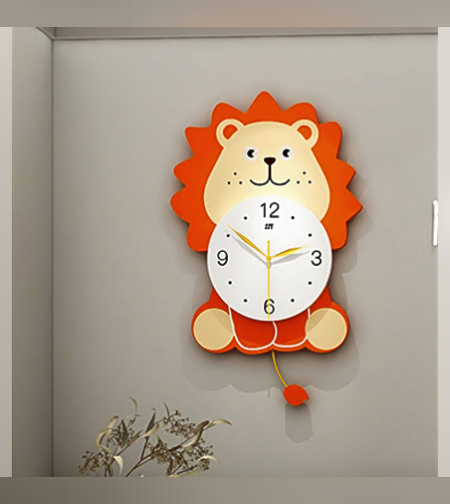 שעון פרזול מיוחד לחדר ילדים 60 ס