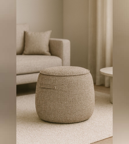 הדום מעוצב בד ארוג