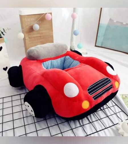 ספה מכונית לילדים- דגם אדום