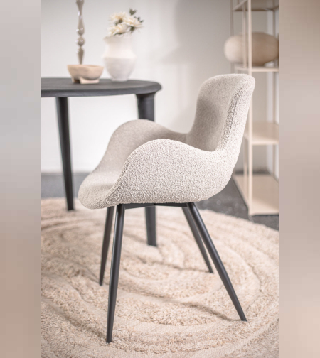 כיסא אלנורה בוקלה ונילה