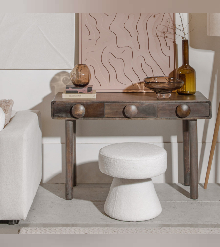 הדום לוקה נמוך בצבע לבן