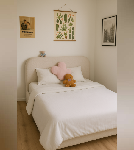 מיטה וחצי דגם חן – בגודל 120/190 ס