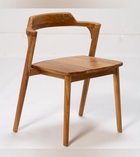 Sande כסא אוכל מעץ טיק