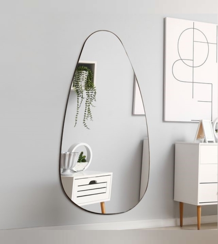 מראה טיפה שחור 180/80 ס”מ – T.M.M