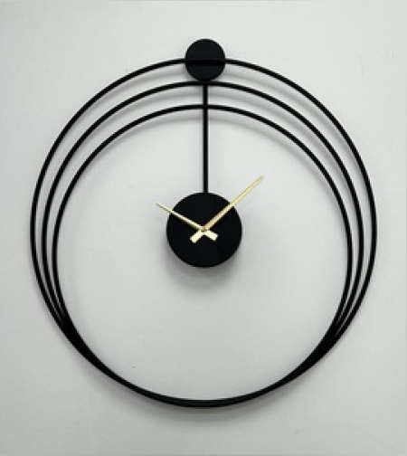 שעון קיר מתכת