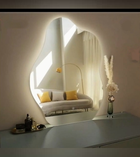 מראה אמרופית עם לד 80/90