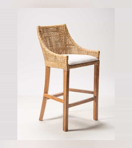 Ciribone כסא בר ראטן טבעי