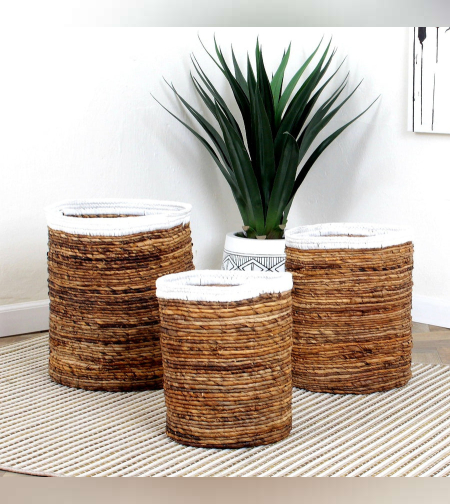 סט סלים מעץ בננה