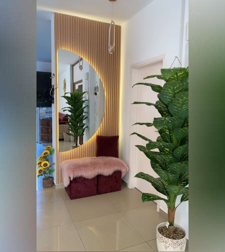 מראה חצי ירח עם לד 150/70